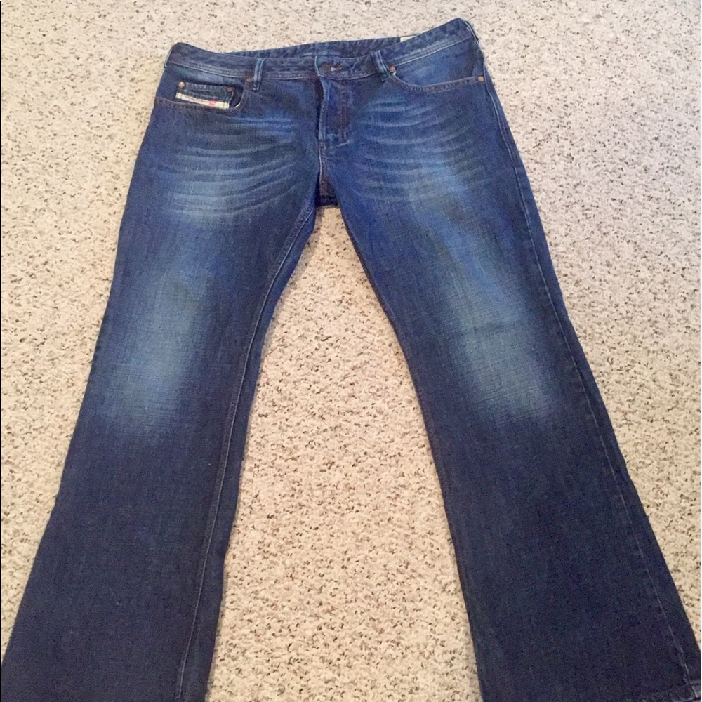 Diesel Zathan boot cut jeans 36x32”